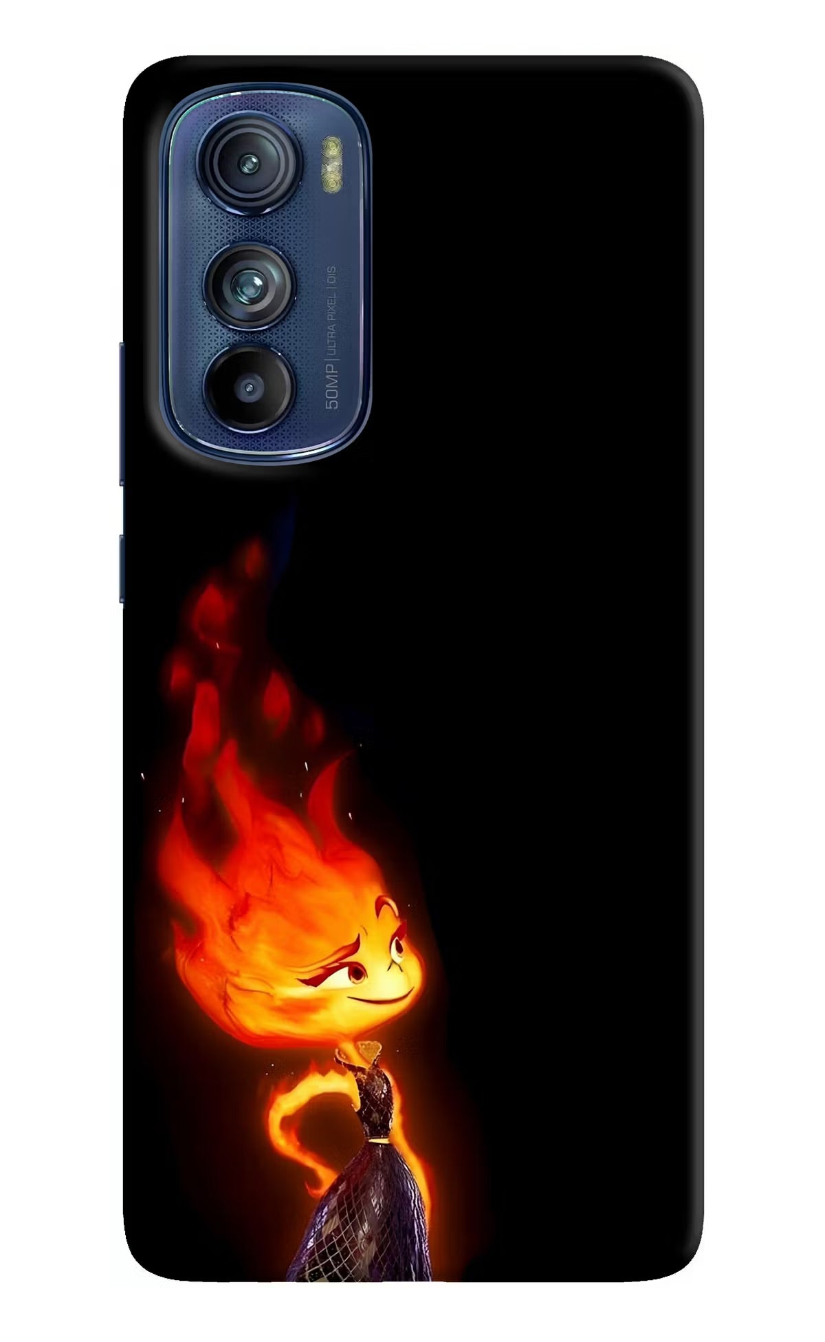 Ember Flame Moto Edge 30 Back Cover