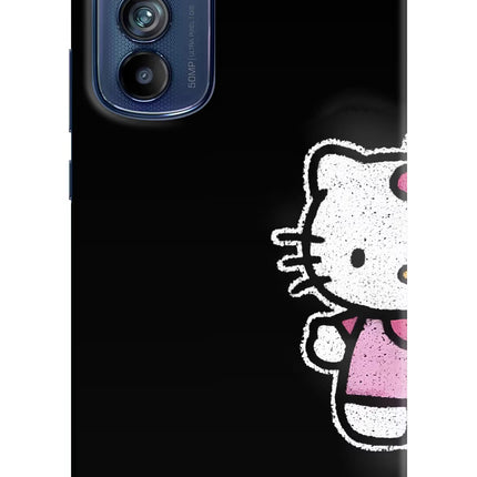 Kitty Charm Moto Edge 30 Hard Case Back Cover by Casekaro