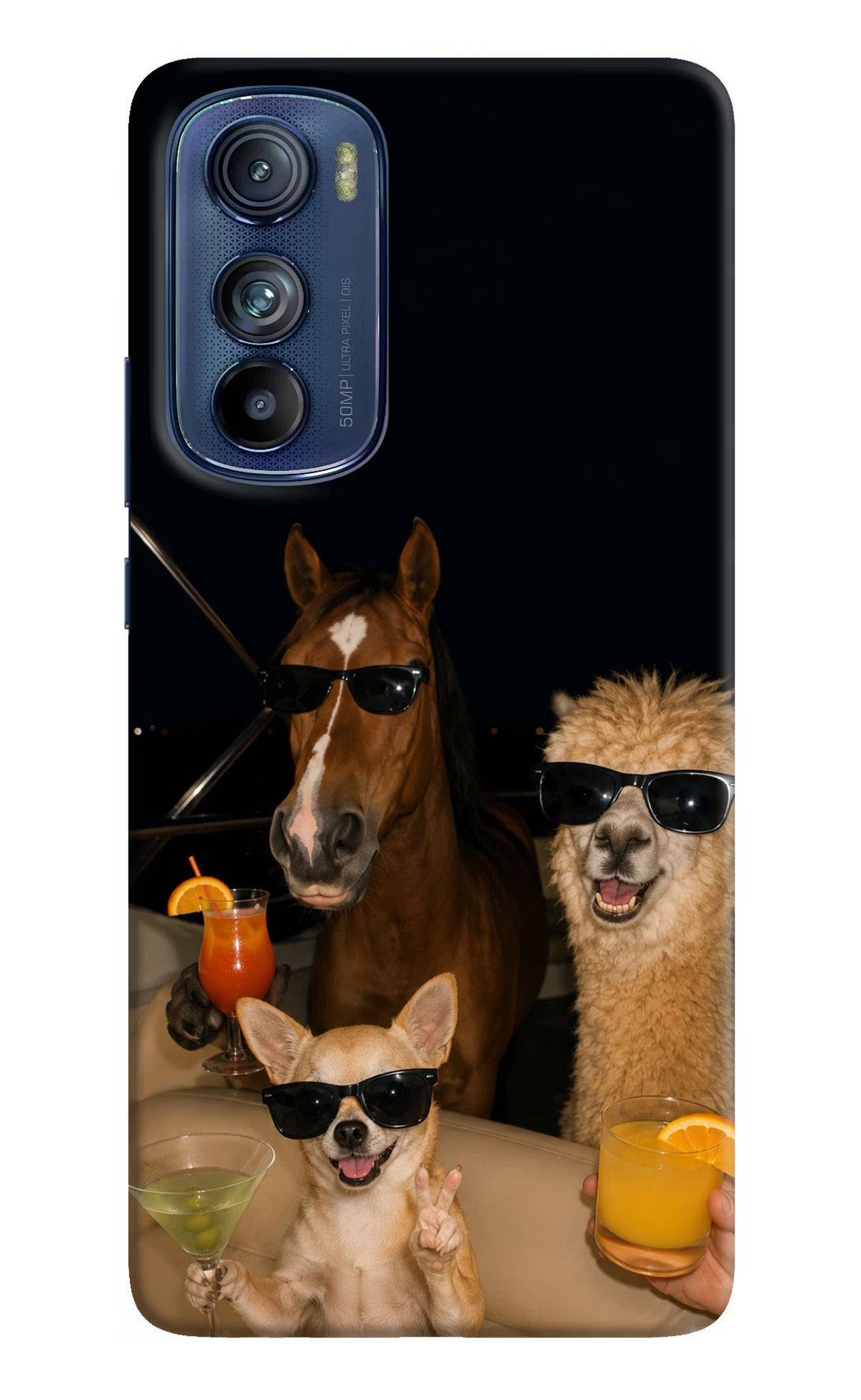 Party Squad Moto Edge 30 Back Cover