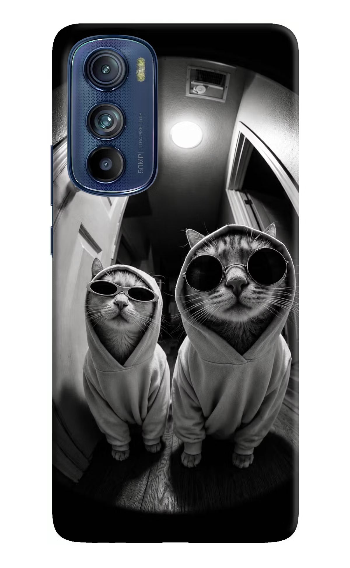 Hood Cats Moto Edge 30 Back Cover