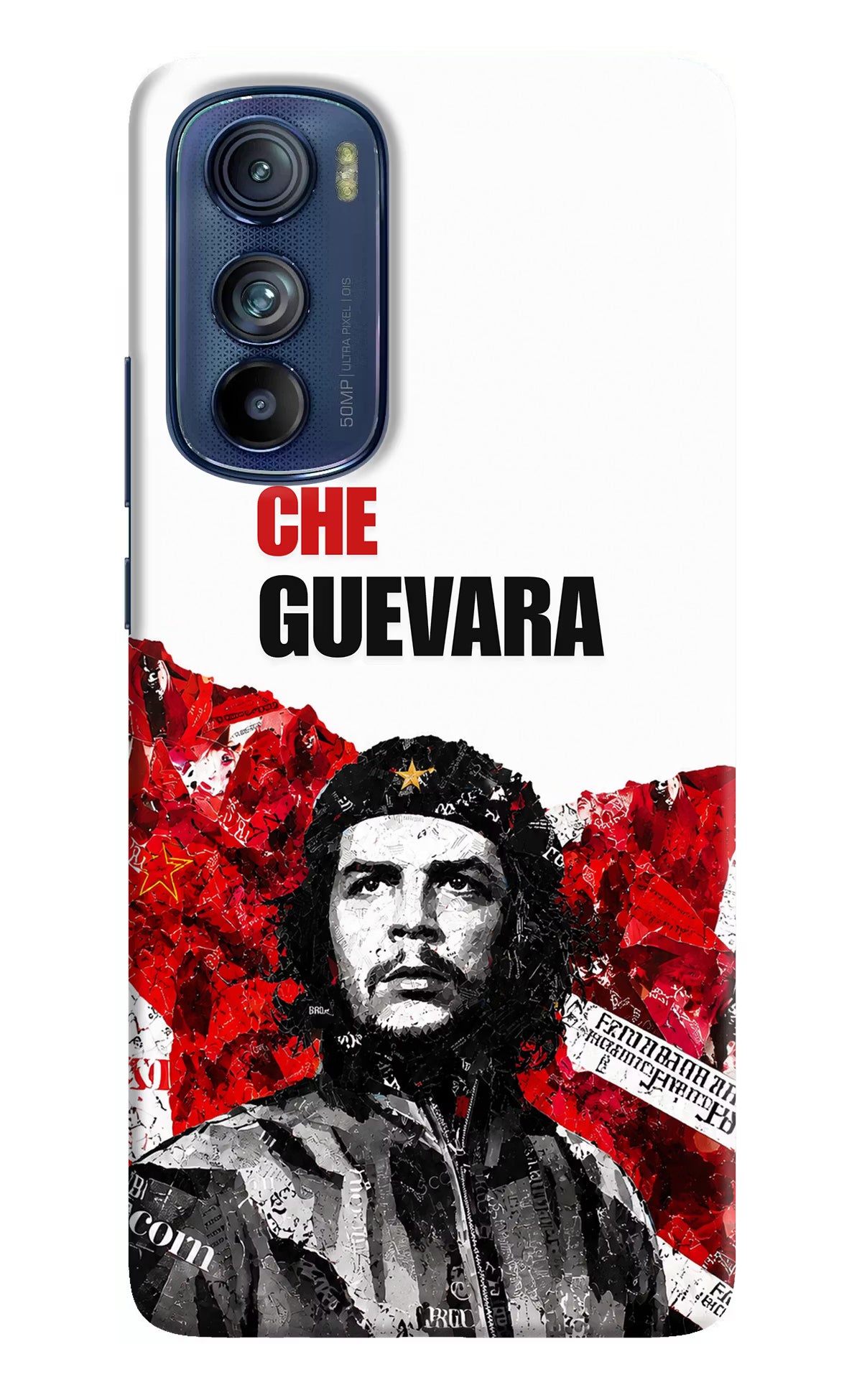 Che Guevara Revolution Moto Edge 30 Back Cover