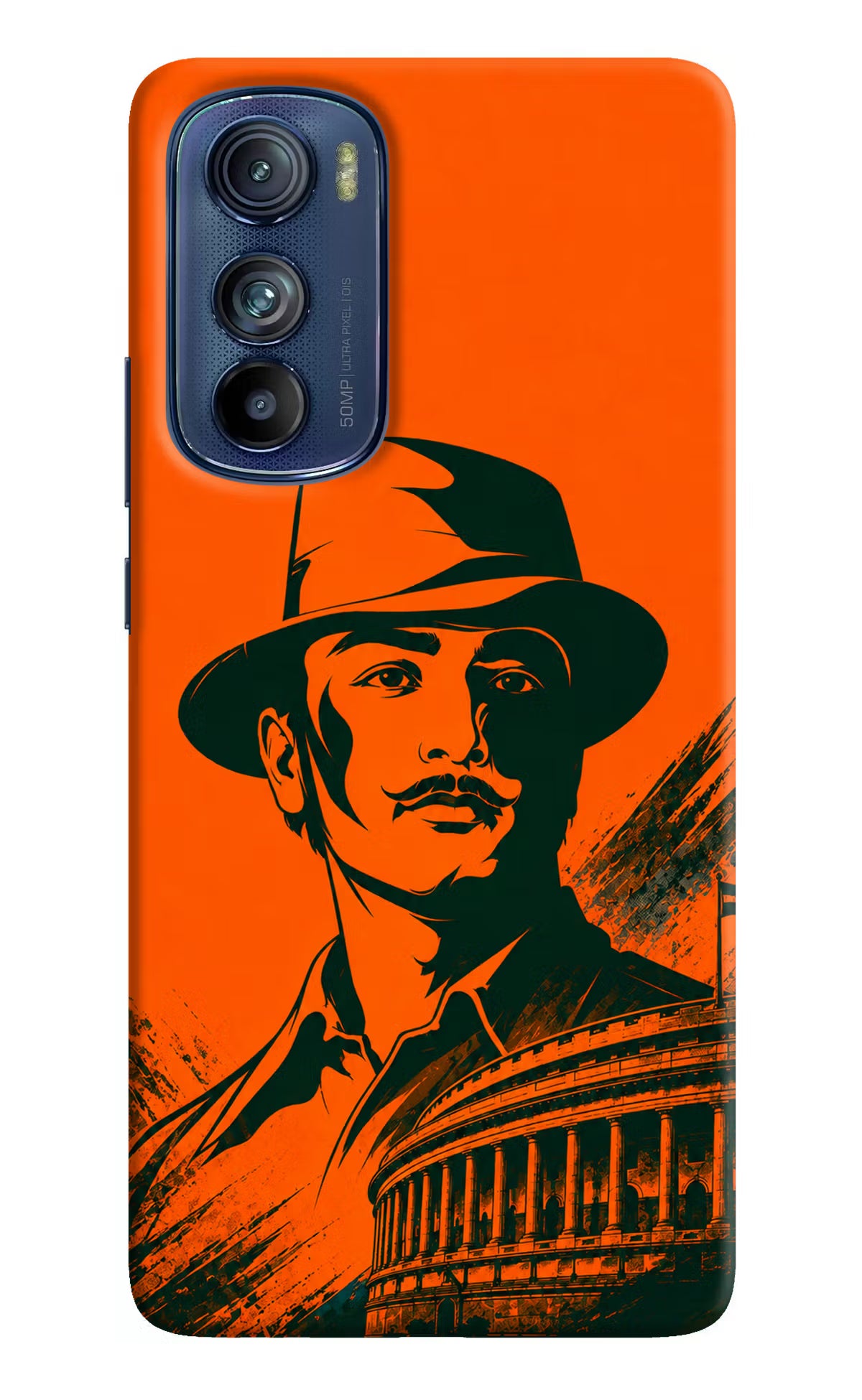 Bhagat Singh Legacy Moto Edge 30 Back Cover