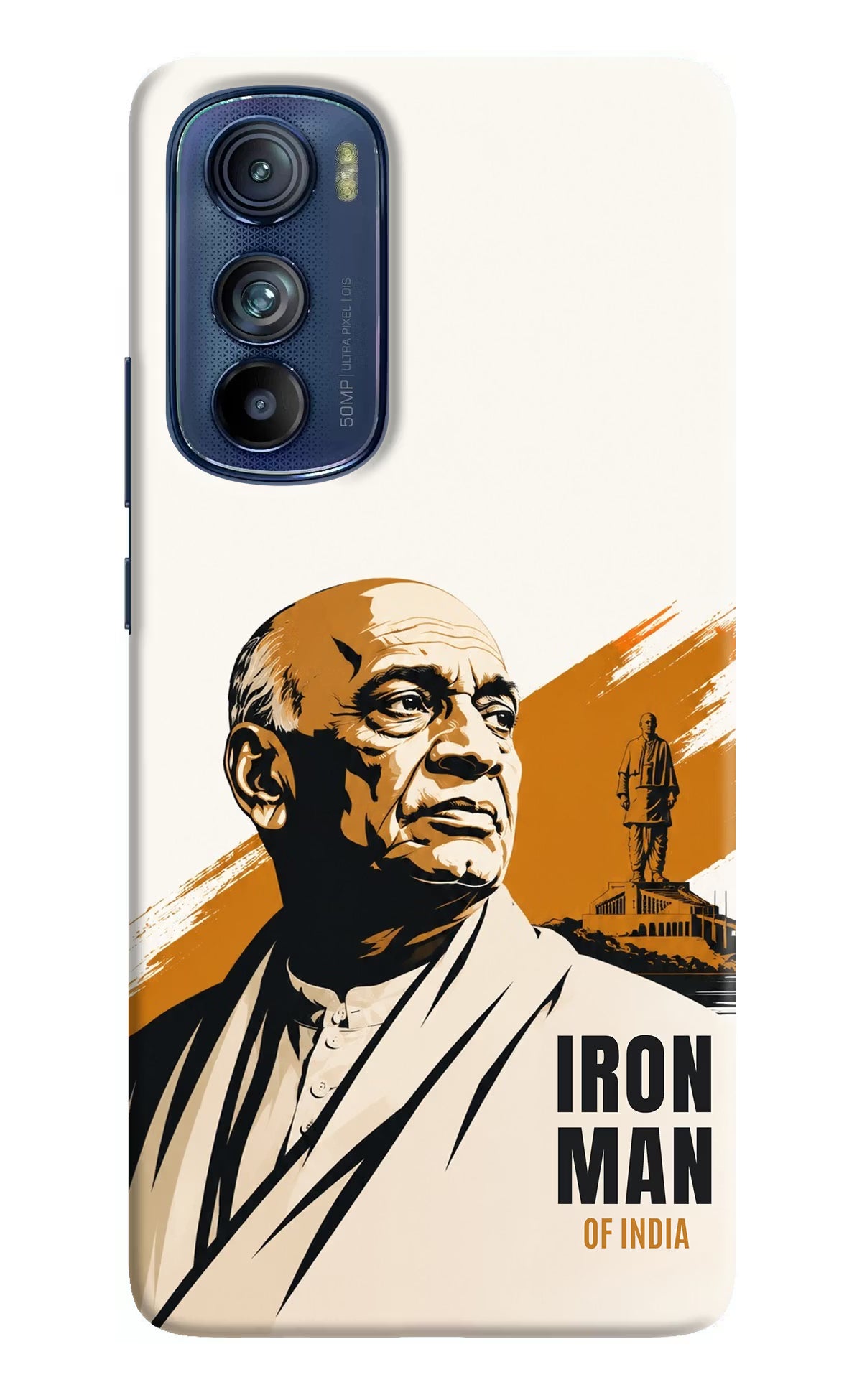 Chandrashekhar Azad Fearless Moto Edge 30 Back Cover