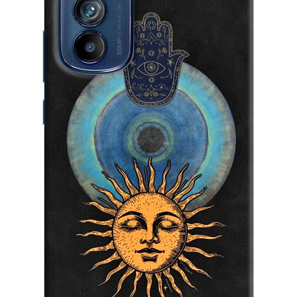 Divine Sun Moto Edge 30 Hard Case Back Cover by Casekaro