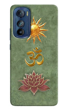 Om & Lotus Moto Edge 30 Back Cover