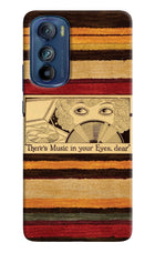 Vinyl Stripes Moto Edge 30 Back Cover