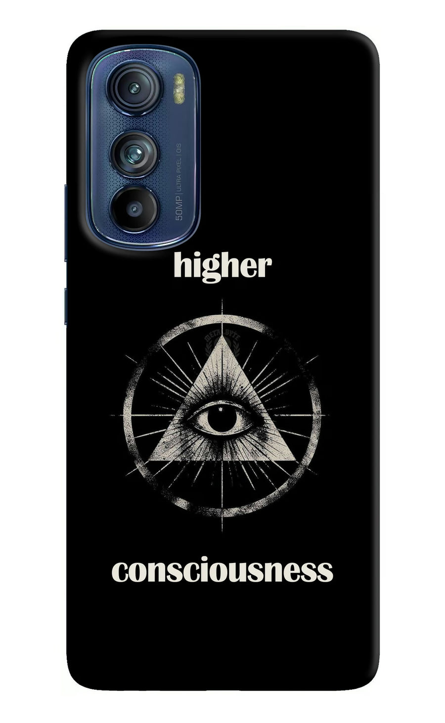 Illuminati Eye Moto Edge 30 Back Cover, Hard case