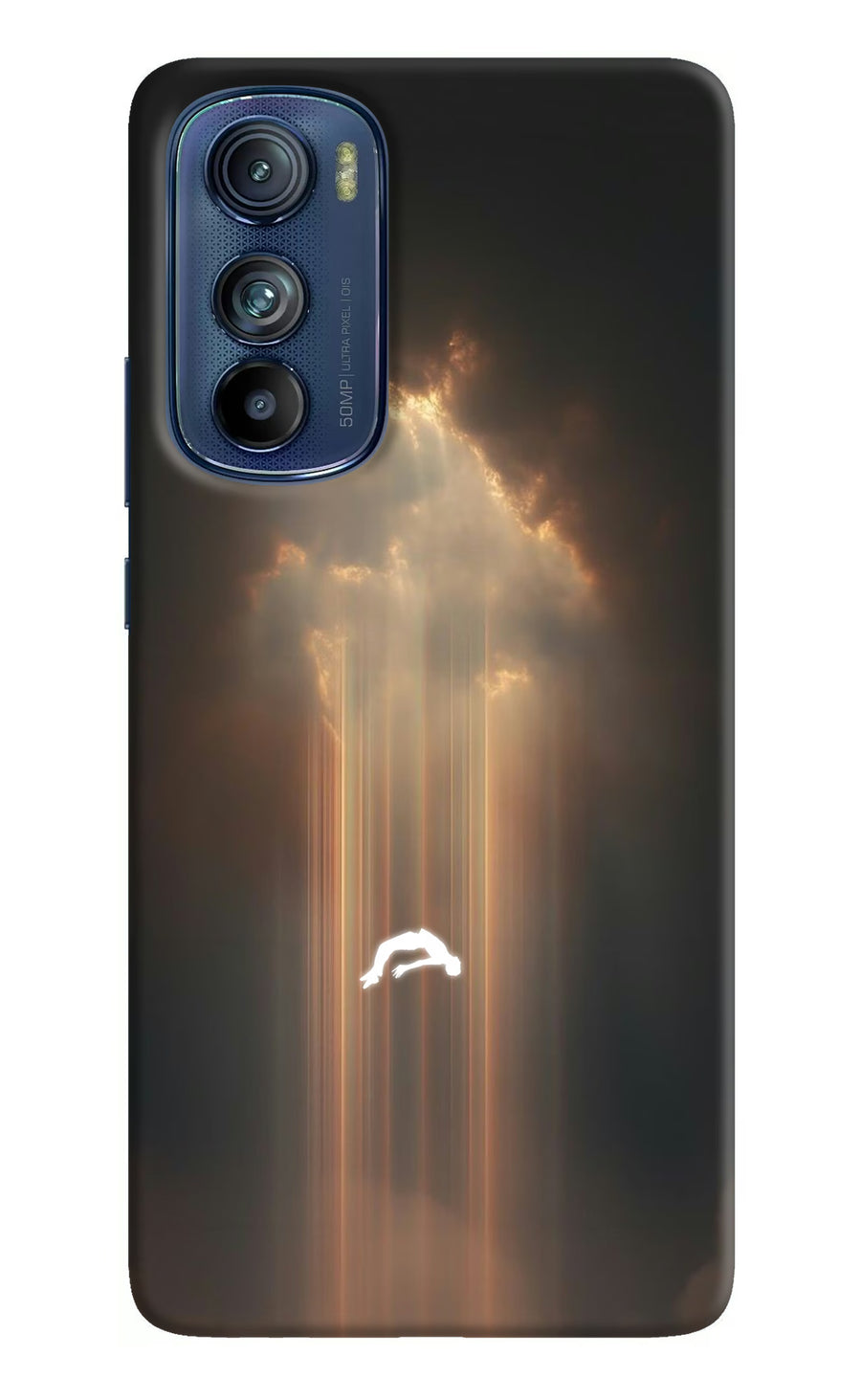 Heavenly Beam Moto Edge 30 Back Cover, Hard case