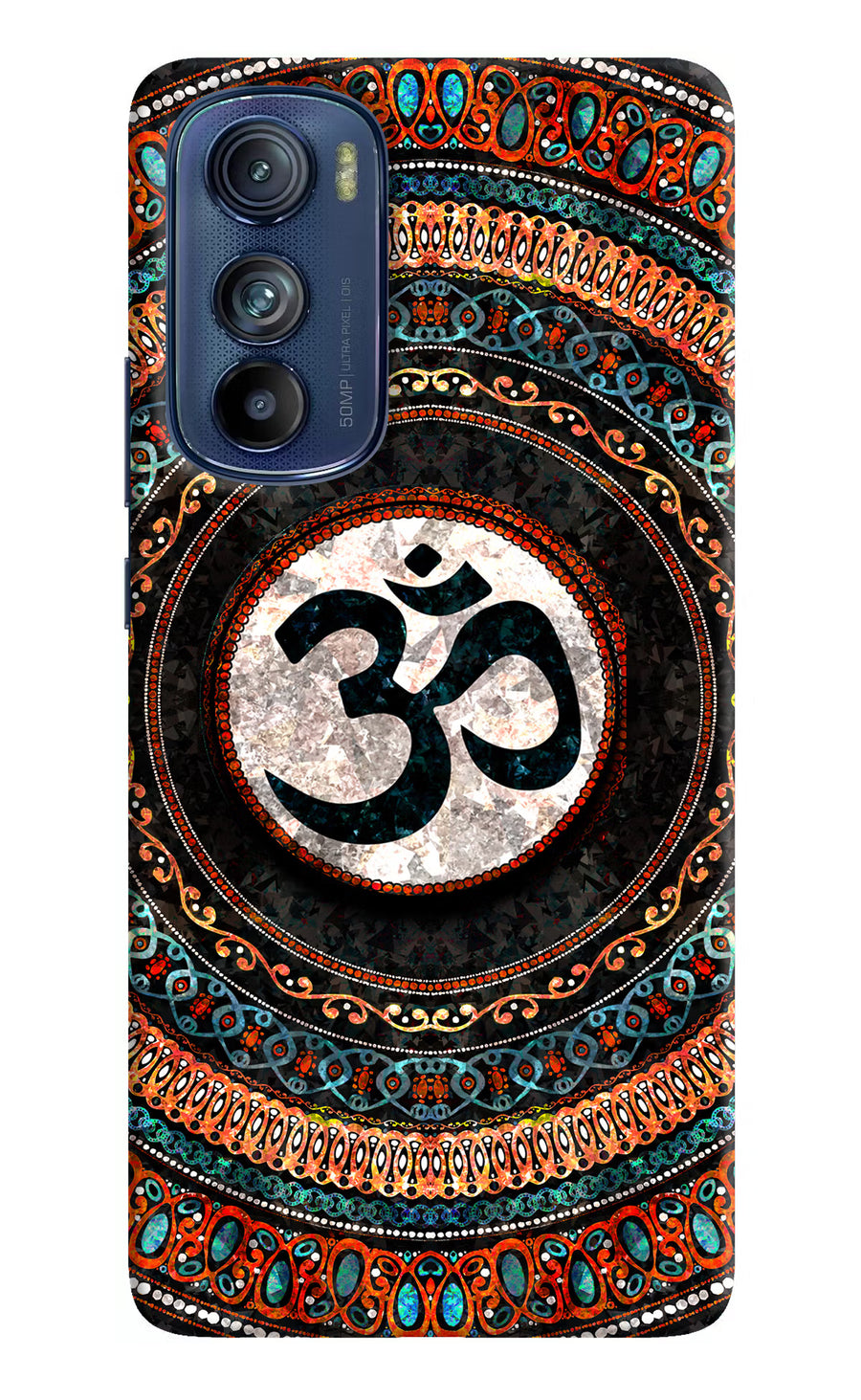 Om Culture Moto Edge 30 Pop Case, Hard case
