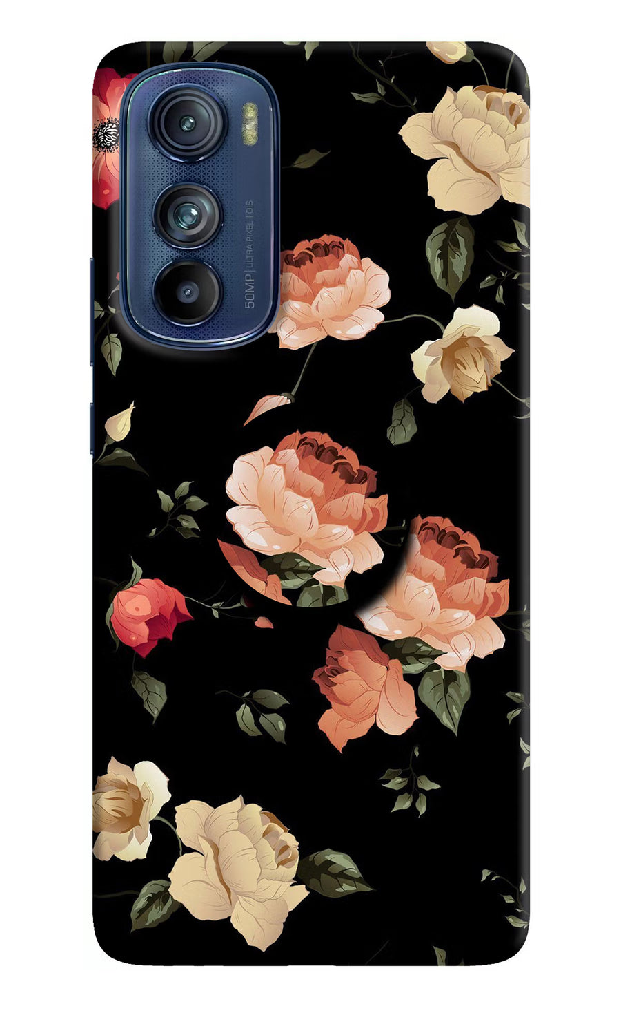 Flowers Moto Edge 30 Pop Case, Hard case