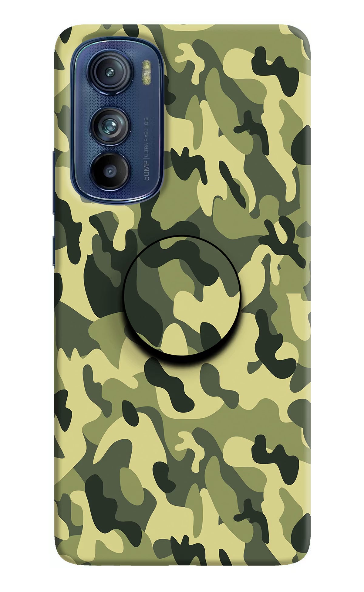 Camouflage Moto Edge 30 Pop Case by Casekaro