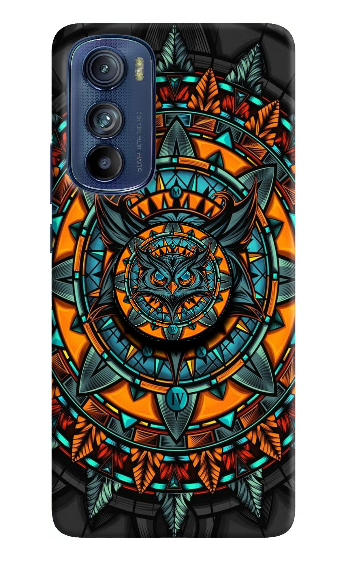 Angry Owl Moto Edge 30 Pop Case by Casekaro