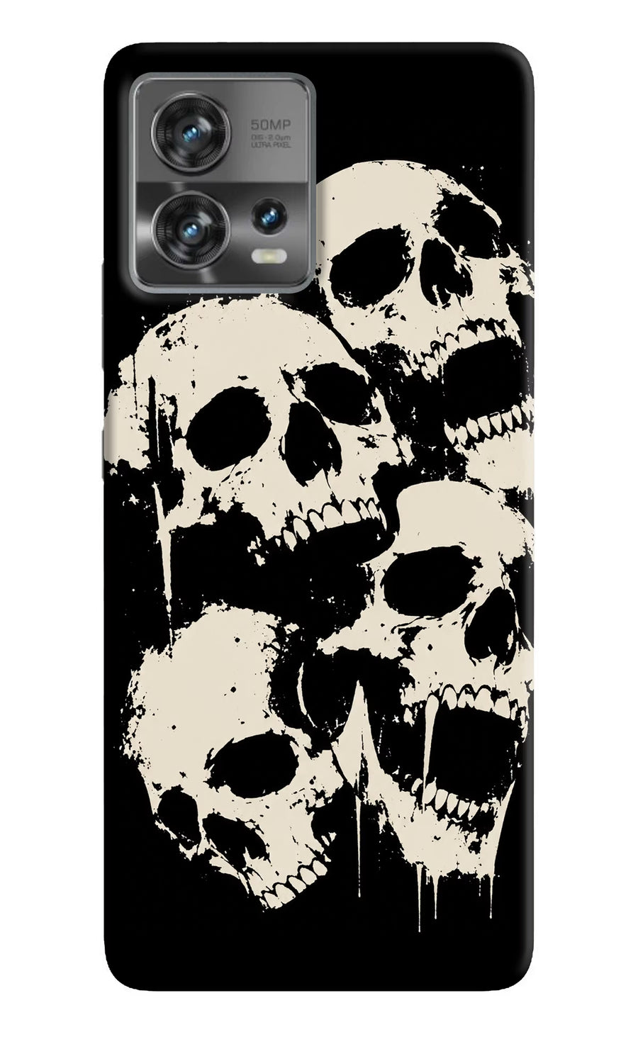 Dead Stack Moto Edge 30 Fusion Back Cover, Hard case