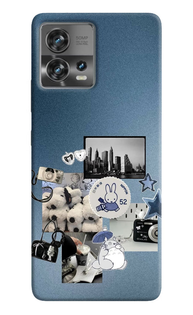 Miffy Moto Edge 30 Fusion Hard Case Back Cover by Casekaro