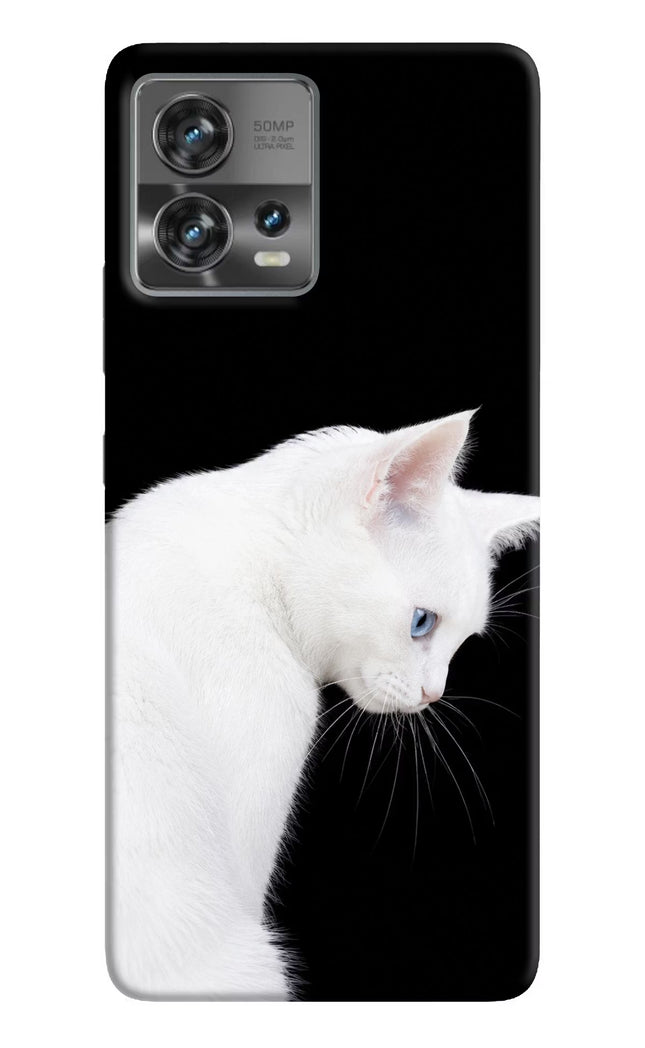 Snow Gaze Moto Edge 30 Fusion Hard Case Back Cover by Casekaro