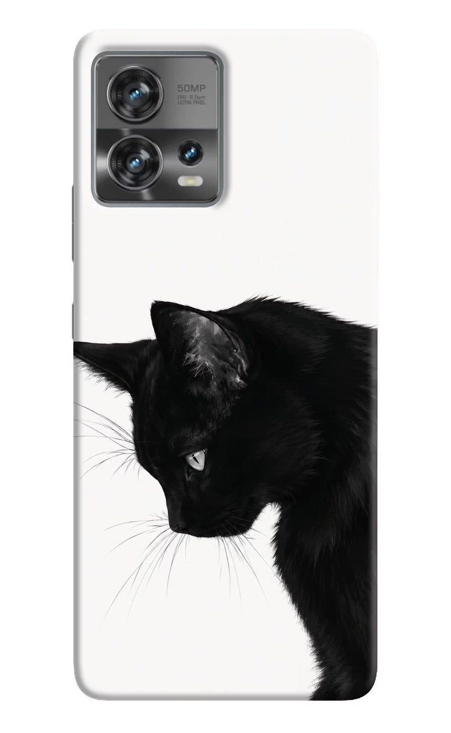 Shadow Gaze Moto Edge 30 Fusion Back Cover, Hard case