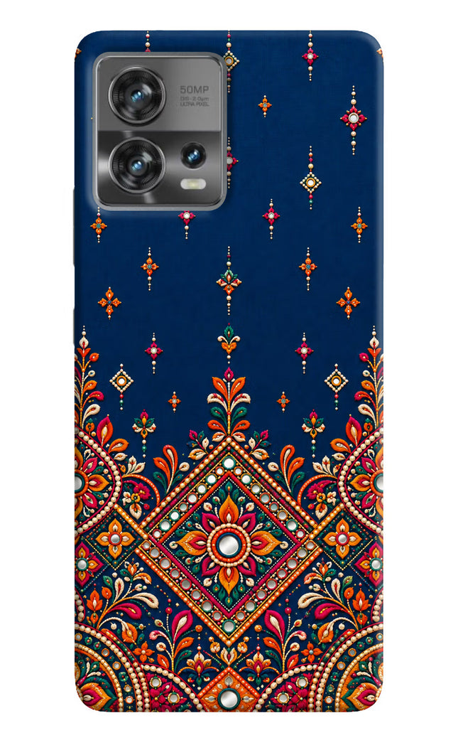 Neel Noor Moto Edge 30 Fusion Hard Case Back Cover by Casekaro