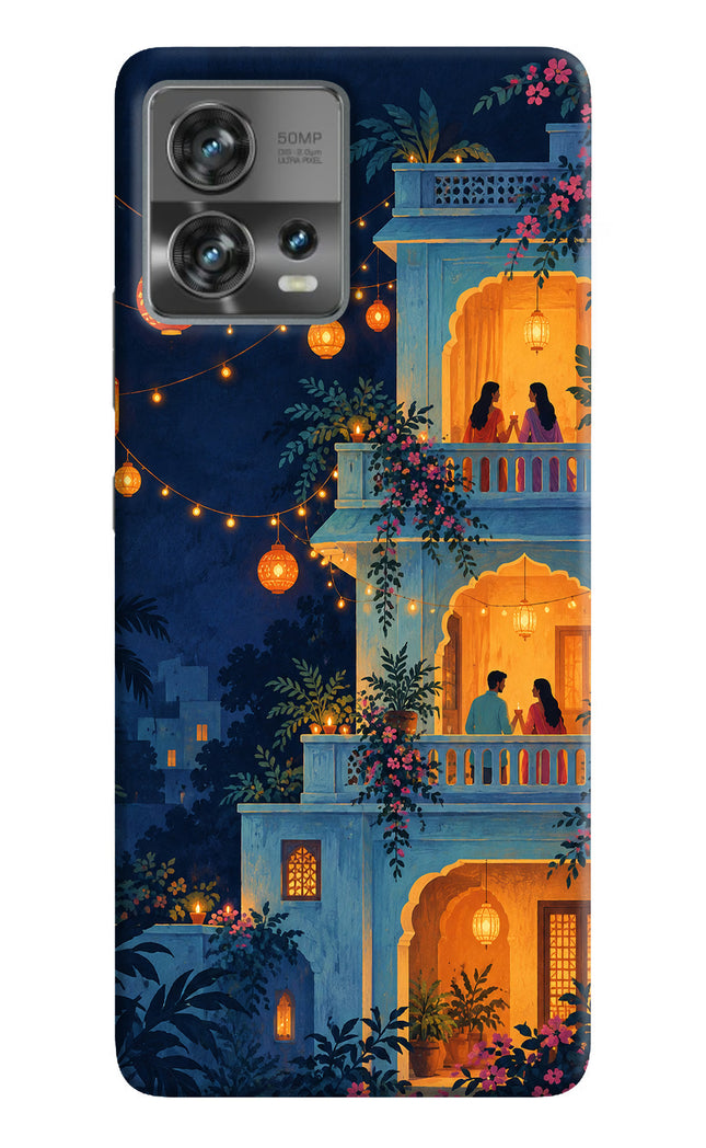 Balcony Glow Moto Edge 30 Fusion Back Cover