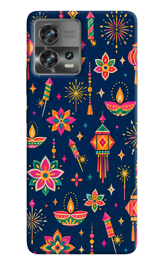 Festive Pop Moto Edge 30 Fusion Back Cover