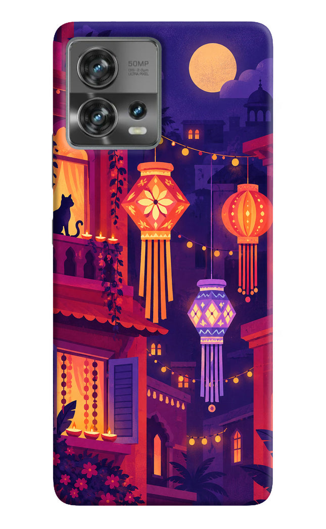 Lantern Lane Moto Edge 30 Fusion Back Cover
