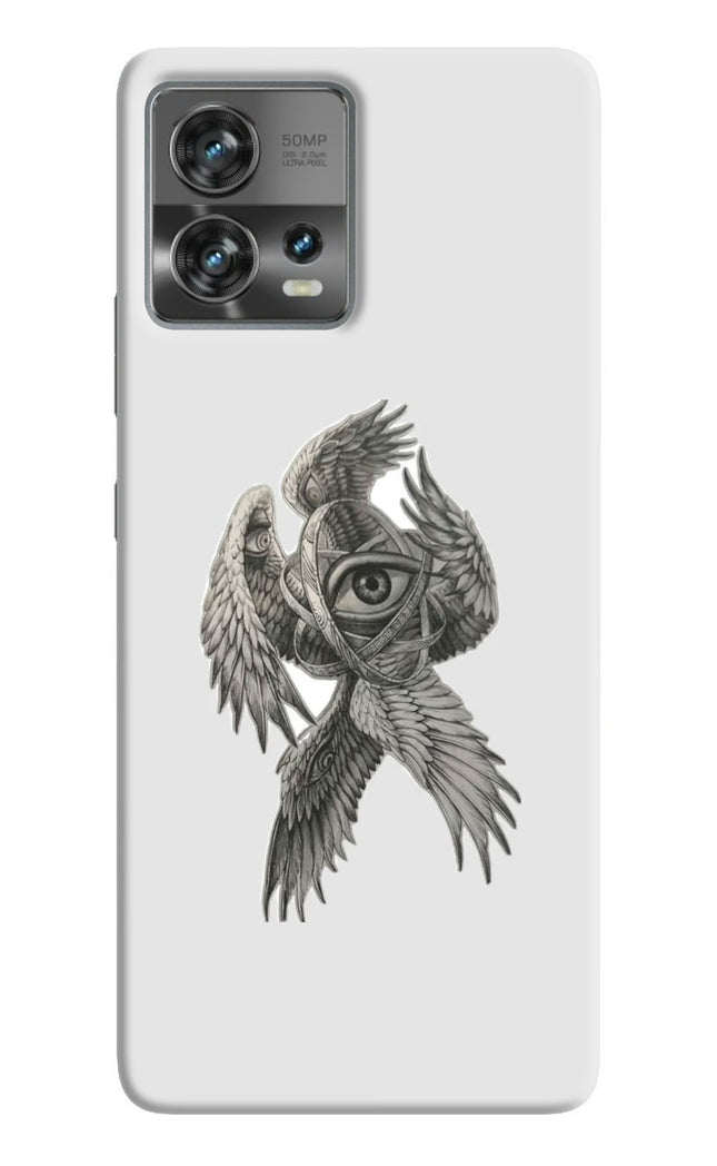 Accurate Angel Moto Edge 30 Fusion Hard Case Back Cover by Casekaro