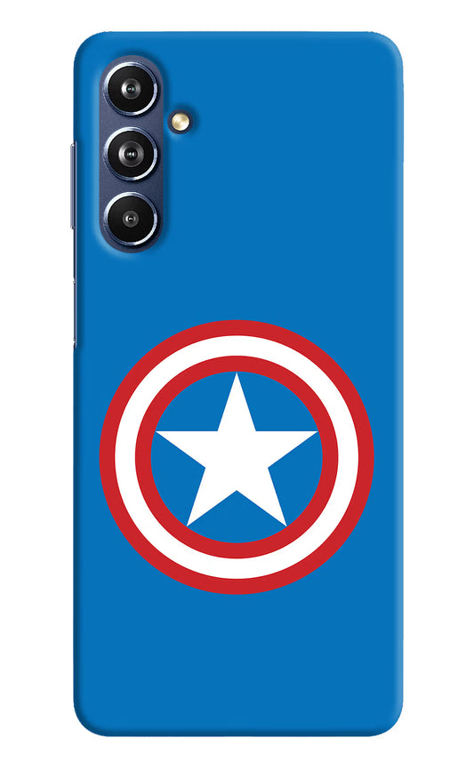 Captain America Logo Samsung F54 5G Hard Case Back Cover by Casekaro