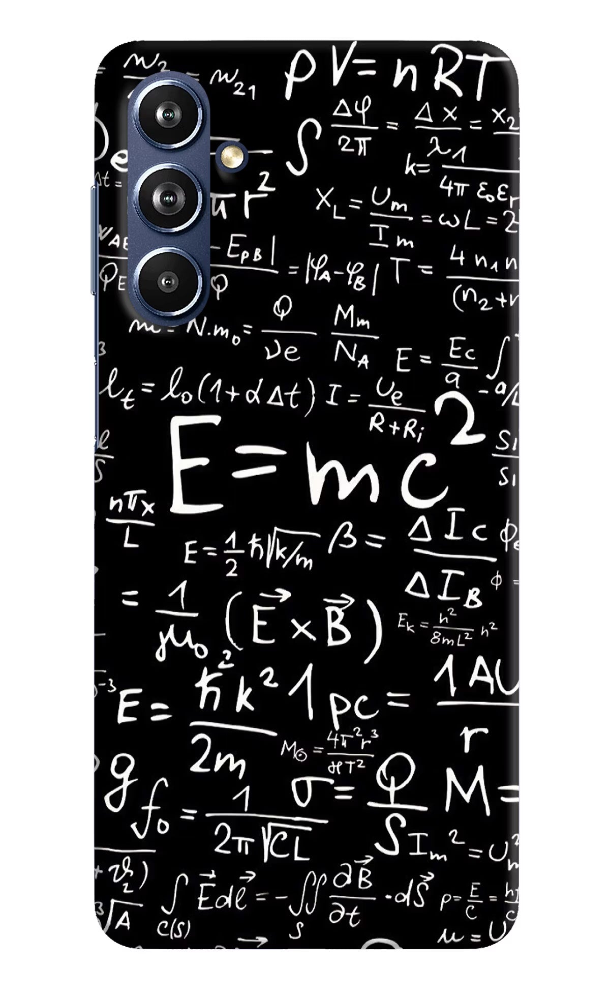 Physics Formula Samsung F54 5G Hard Case Back Cover by Casekaro