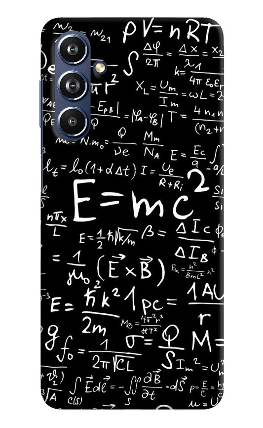 Physics Formula Samsung F54 5G Hard Case Back Cover by Casekaro