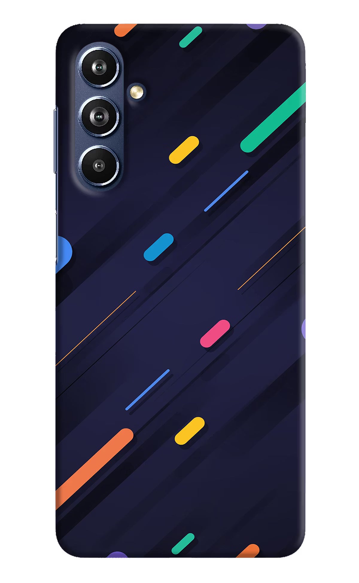 Abstract Design Samsung F54 5G Hard Case Back Cover by Casekaro