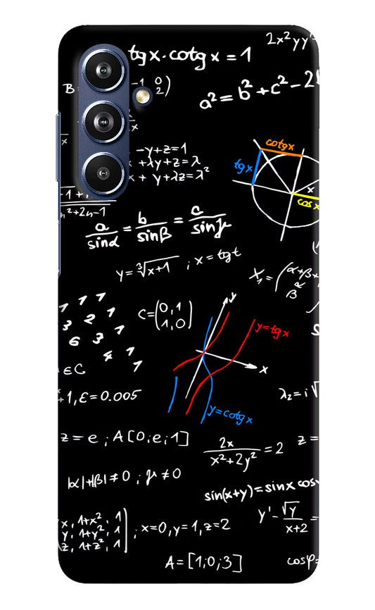 Mathematics Formula Samsung F54 5G Hard Case Back Cover by Casekaro