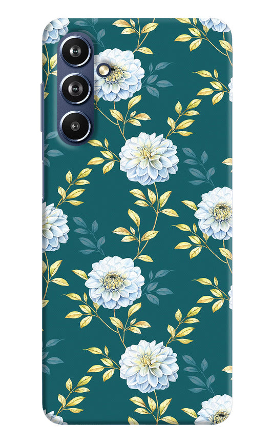 Flowers Samsung F54 5G Hard Case Back Cover by Casekaro