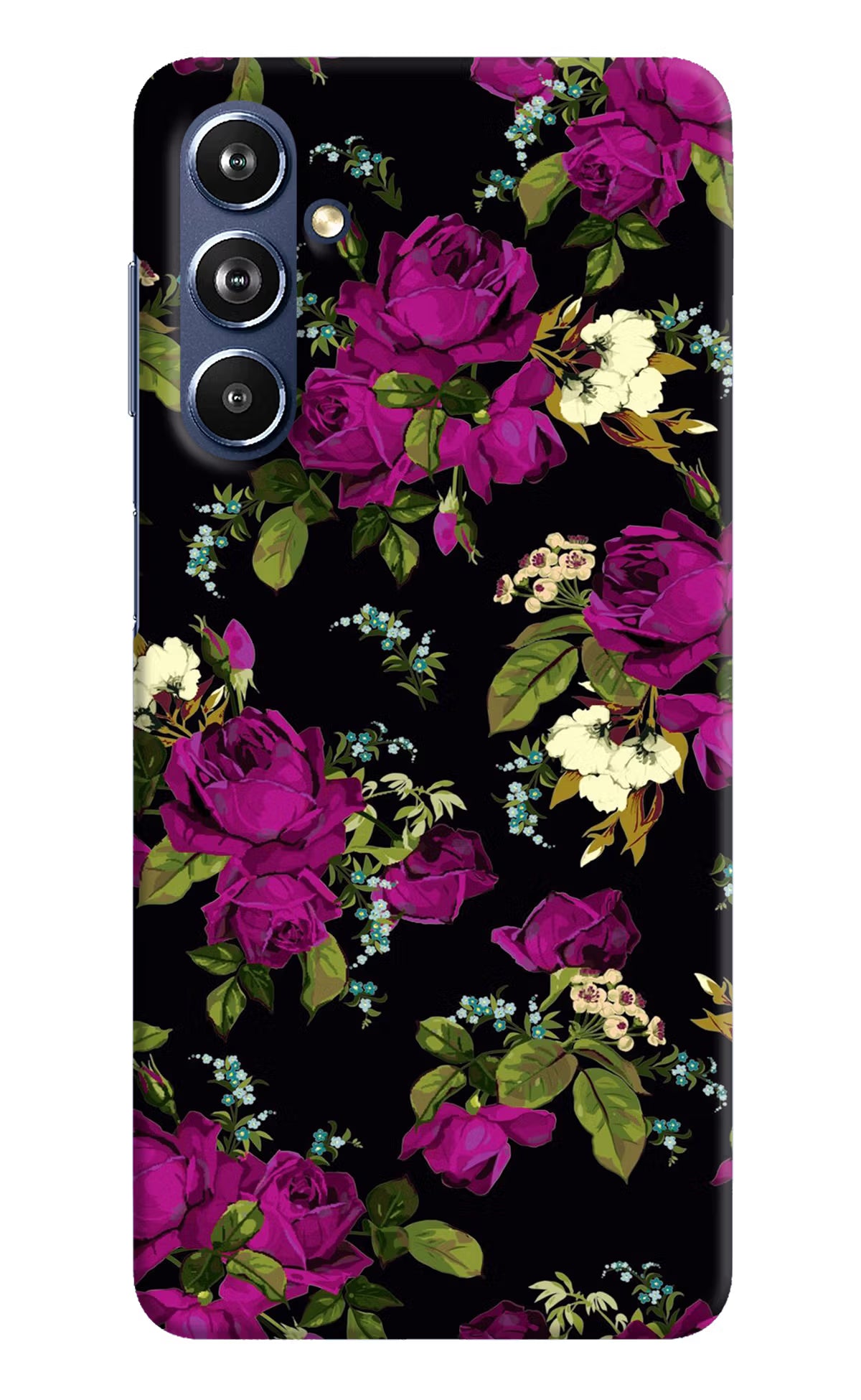 Flowers Samsung F54 5G Hard Case Back Cover by Casekaro