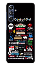 FRIENDS Samsung F54 5G Hard Case Back Cover by Casekaro