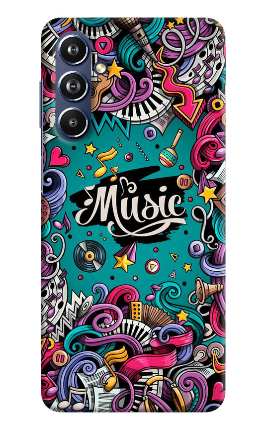 Music Graffiti Samsung F54 5G Hard Case Back Cover by Casekaro