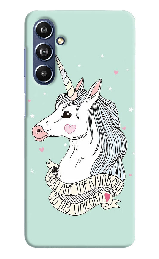 Unicorn Wallpaper Samsung F54 5G Hard Case Back Cover by Casekaro