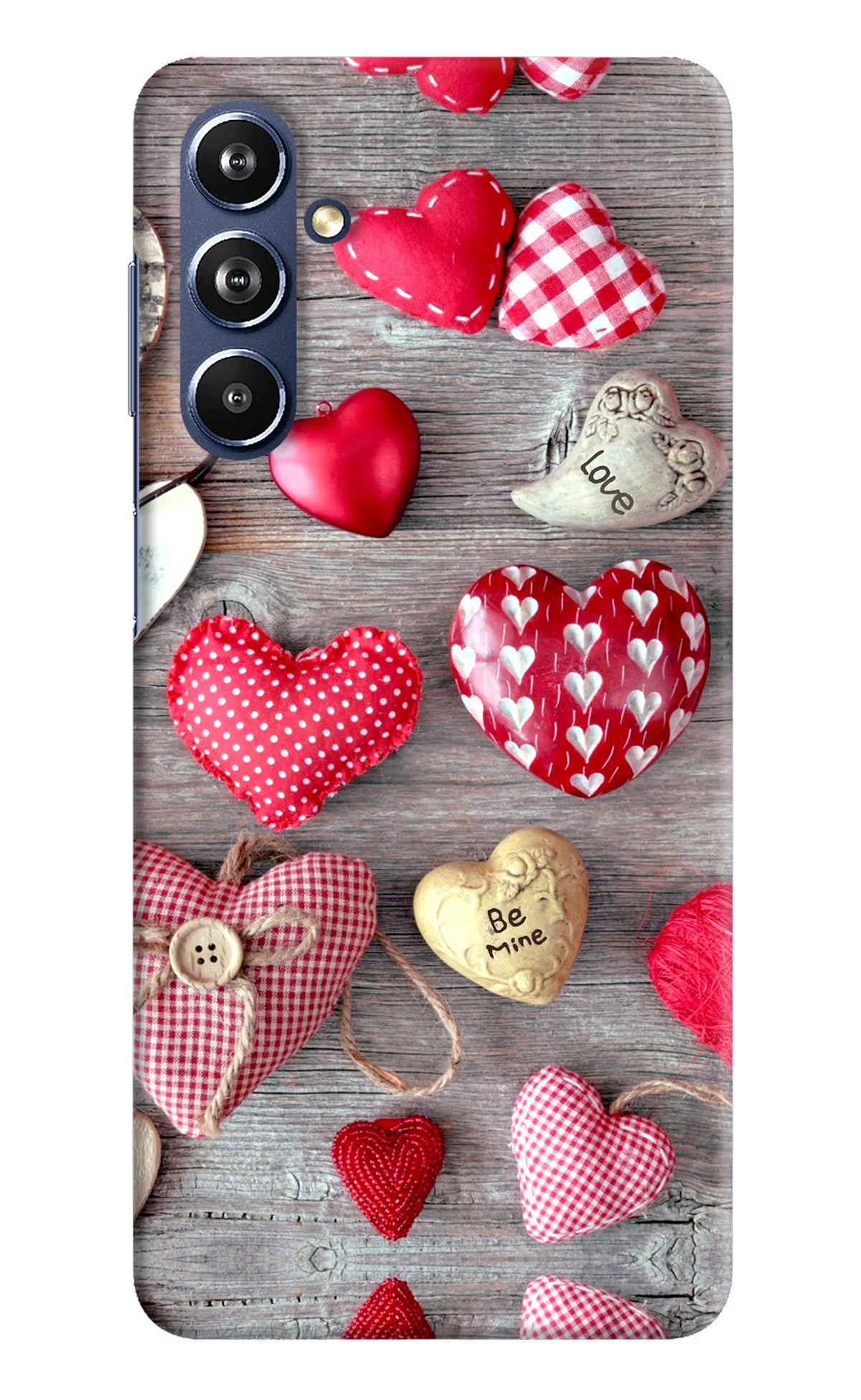 Love Wallpaper Samsung F54 5G Hard Case Back Cover by Casekaro