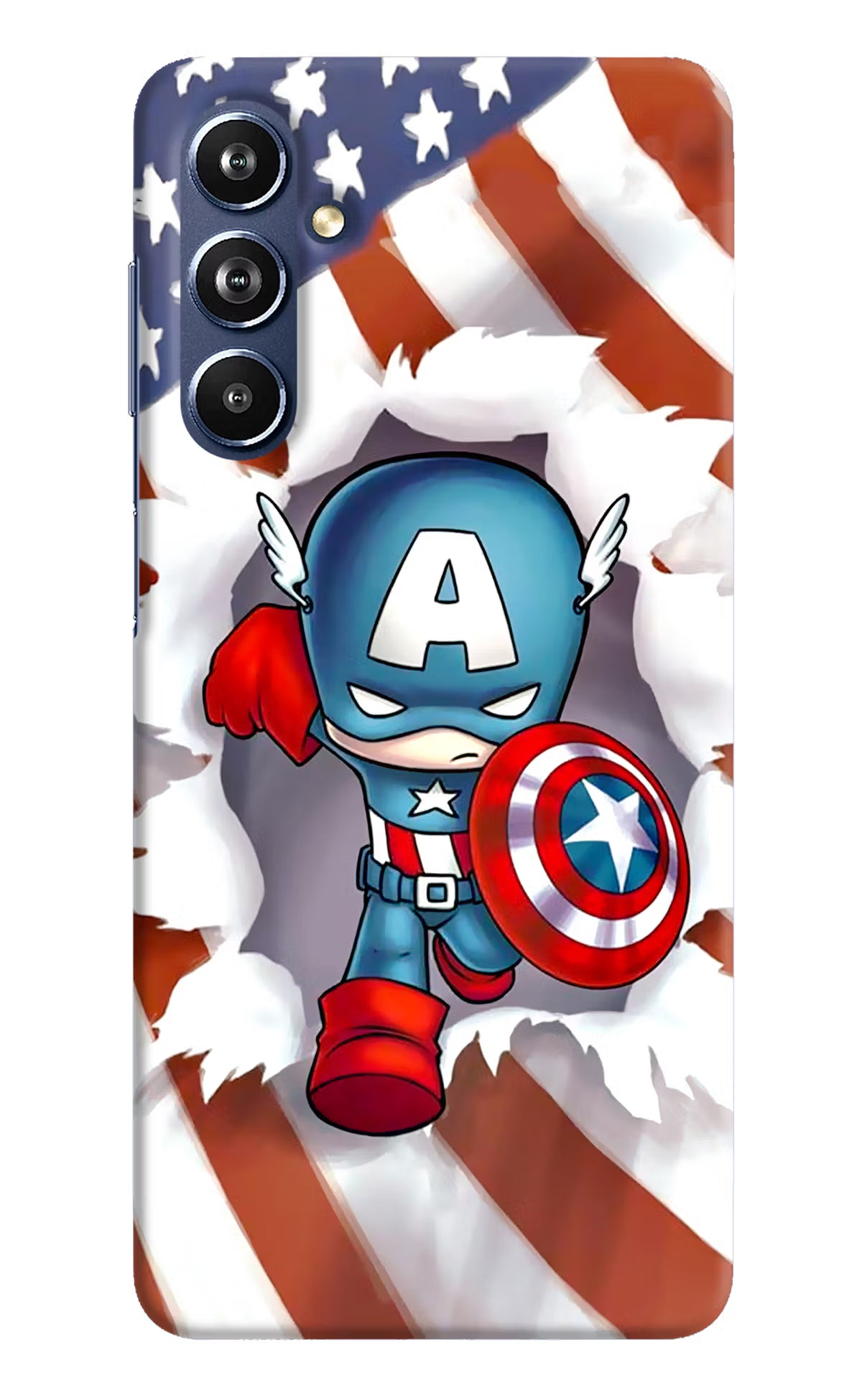Captain America Samsung F54 5G Hard Case Back Cover by Casekaro
