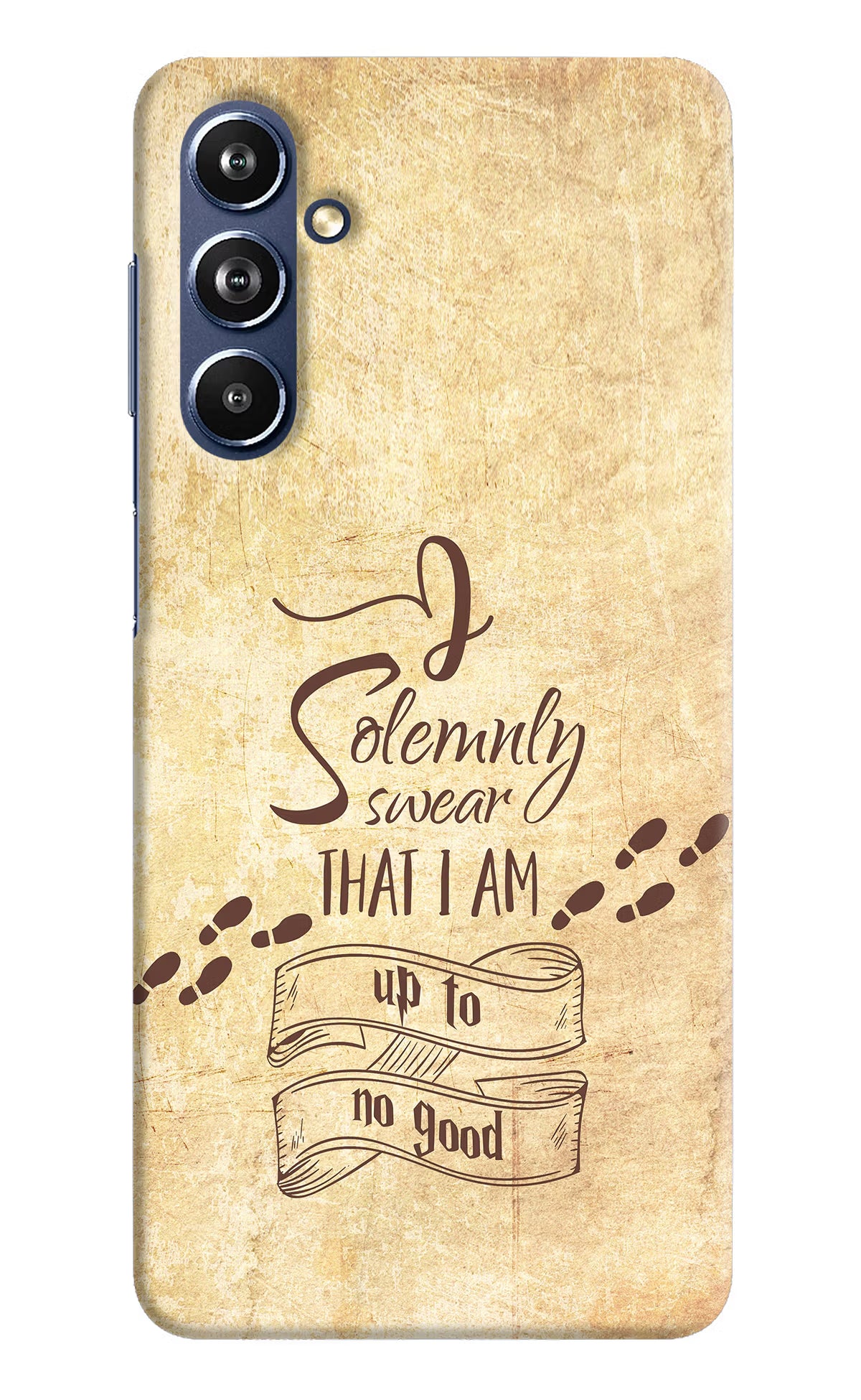 I Solemnly swear that i up to no good Samsung F54 5G Hard Case Back Cover by Casekaro
