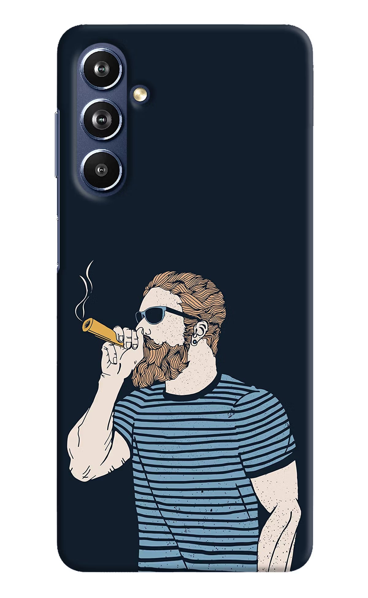 Smoking Samsung F54 5G Hard Case Back Cover by Casekaro