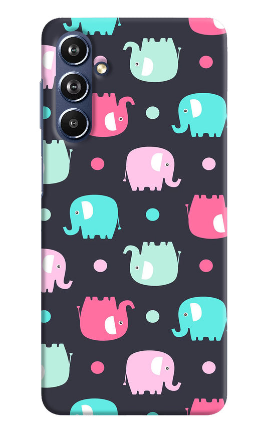 Elephants Samsung F54 5G Hard Case Back Cover by Casekaro