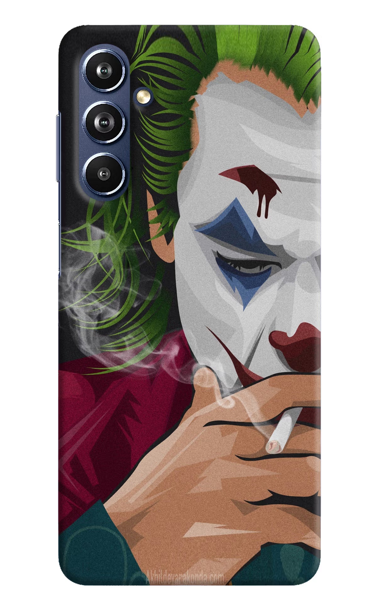 Joker Smoking Samsung F54 5G Hard Case Back Cover by Casekaro