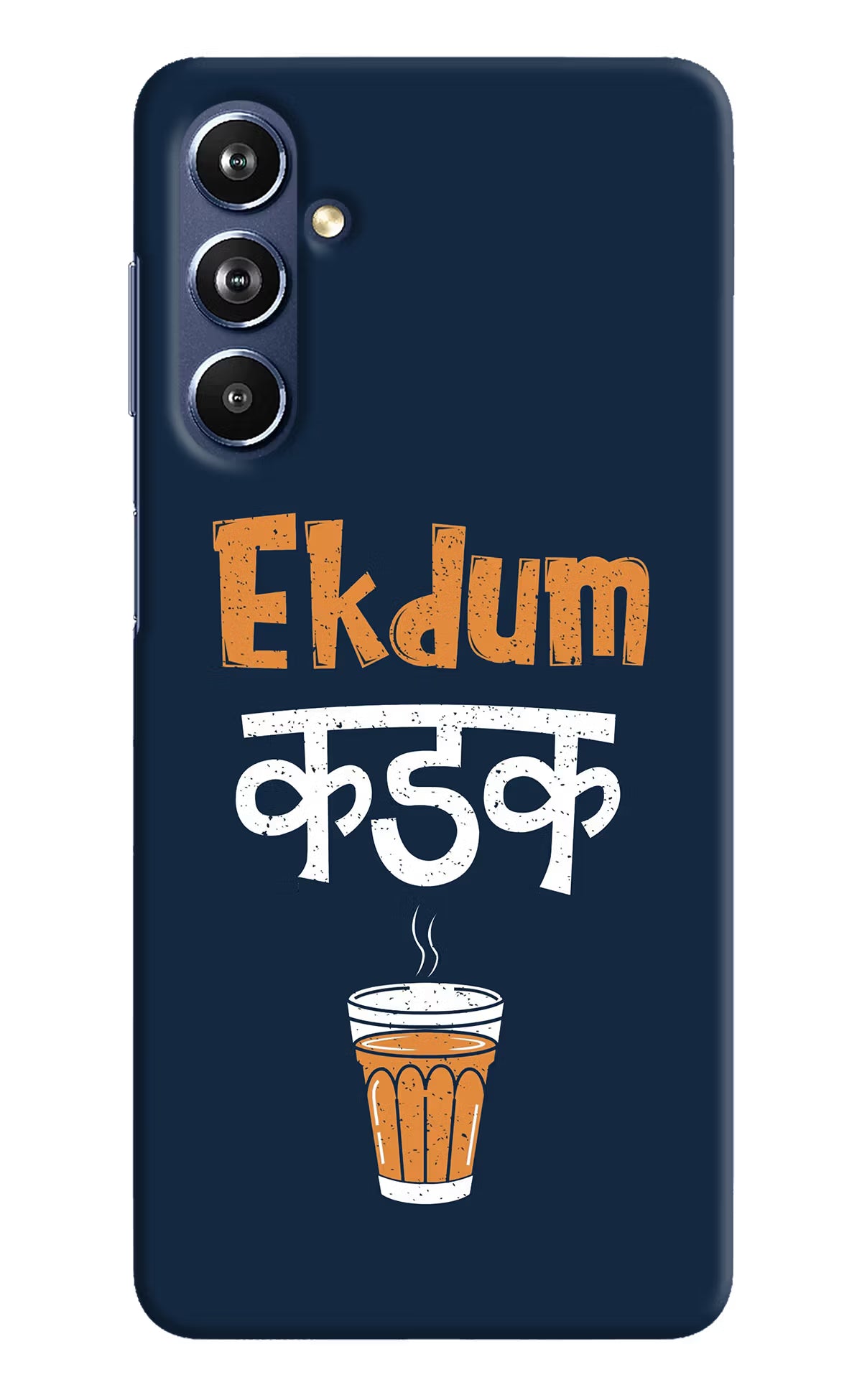 Ekdum Kadak Chai Samsung F54 5G Hard Case Back Cover by Casekaro