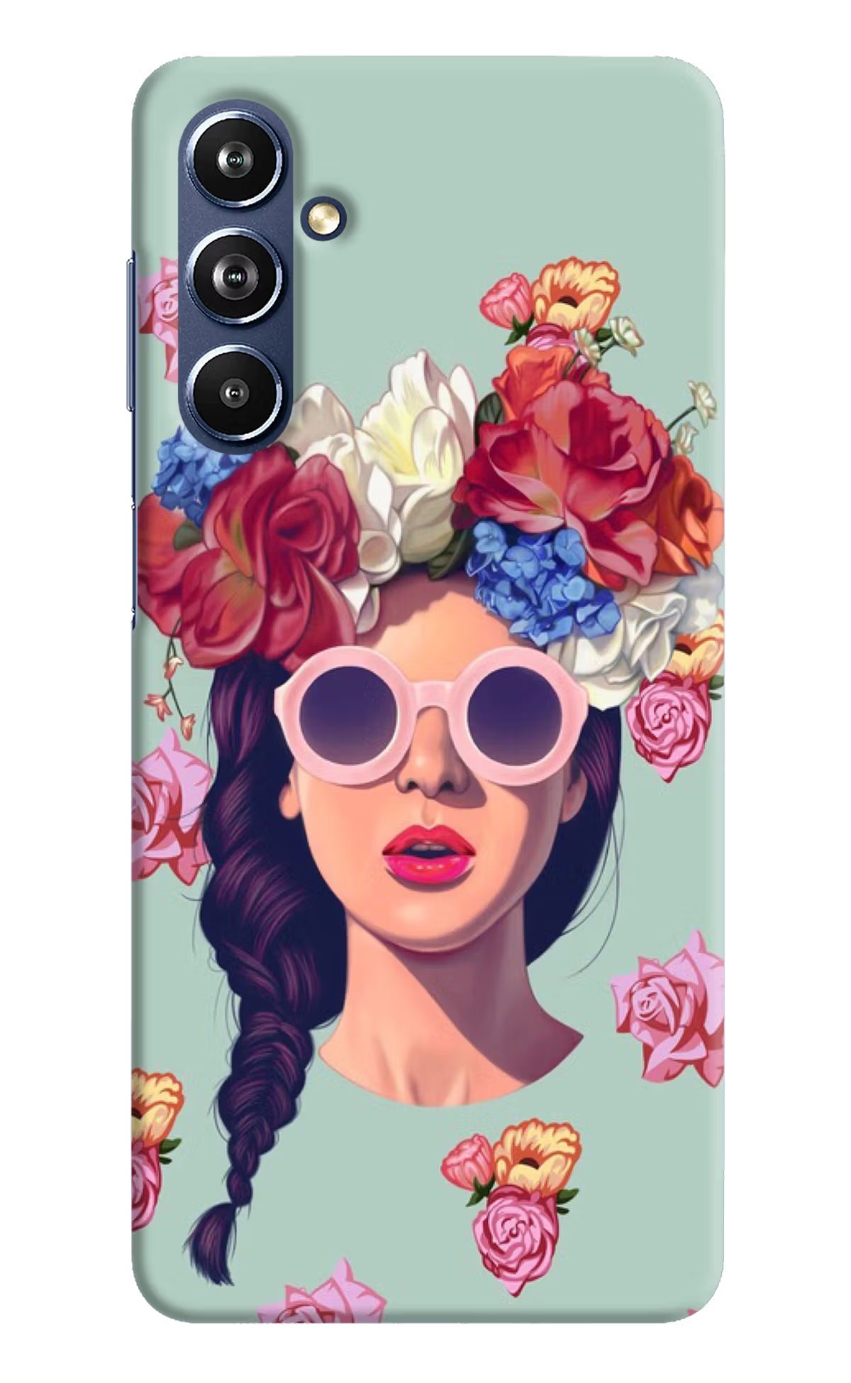 Pretty Girl Samsung F54 5G Hard Case Back Cover by Casekaro