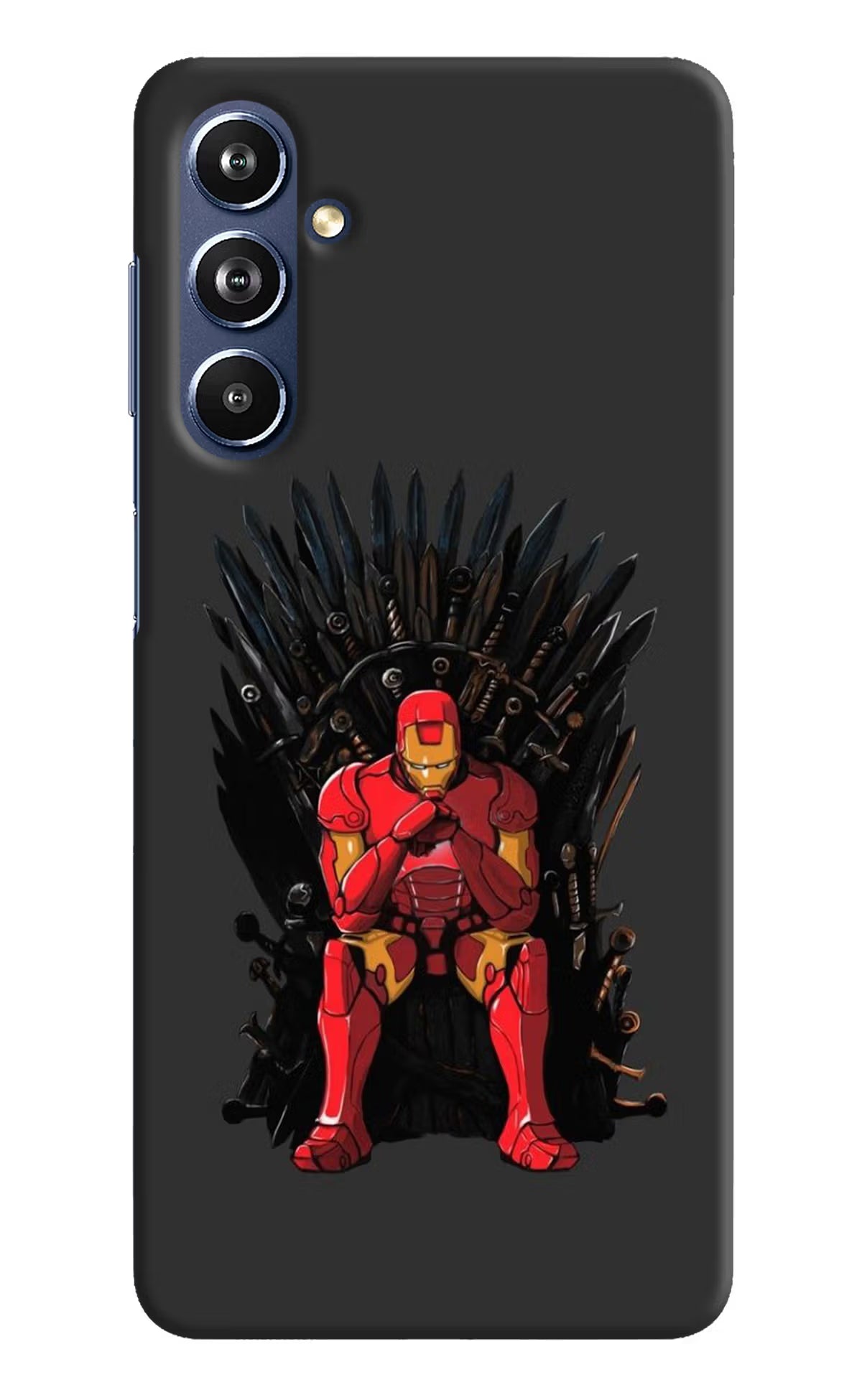 Ironman Throne Samsung F54 5G Hard Case Back Cover by Casekaro