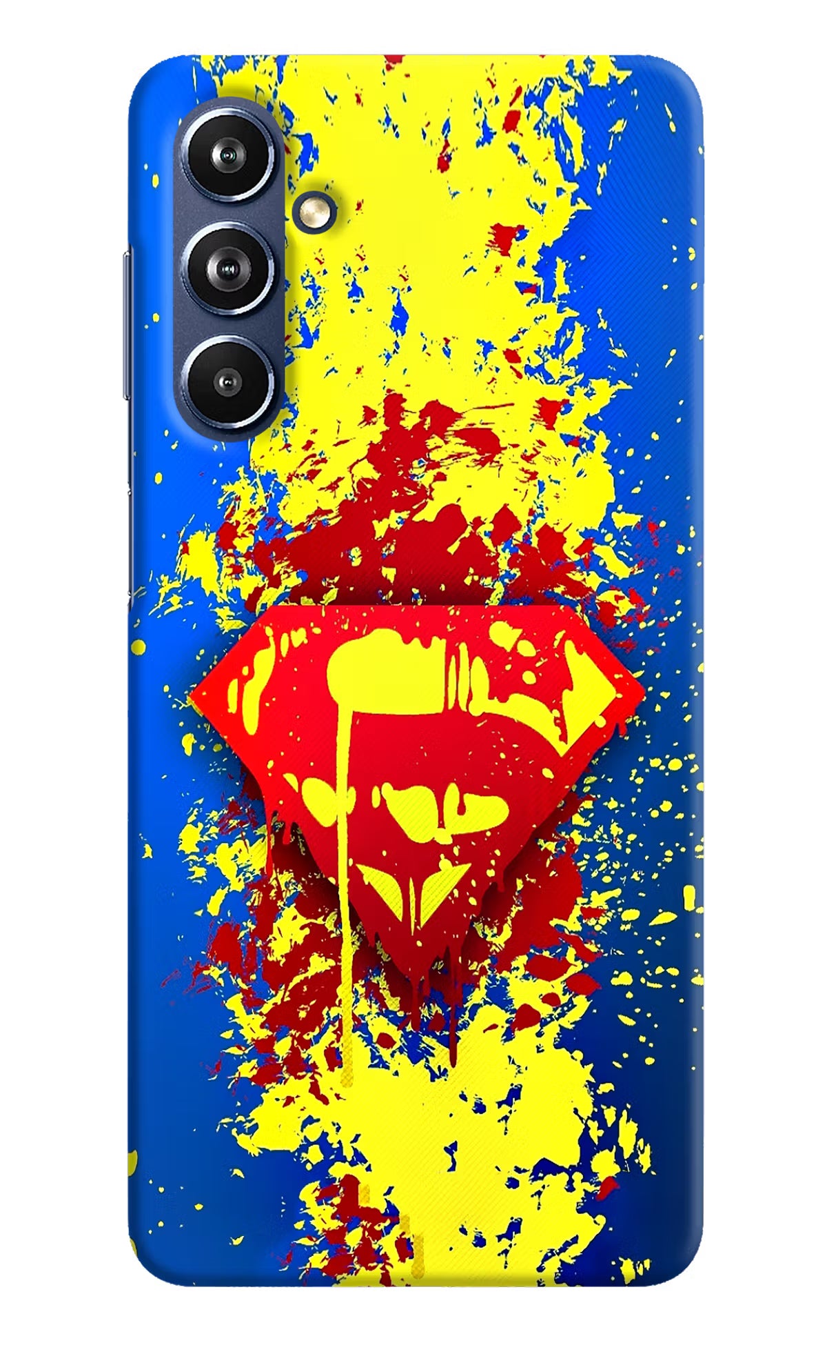 Superman logo Samsung F54 5G Hard Case Back Cover by Casekaro