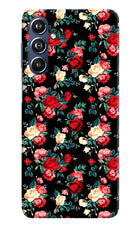 Rose Pattern Samsung F54 5G Hard Case Back Cover by Casekaro