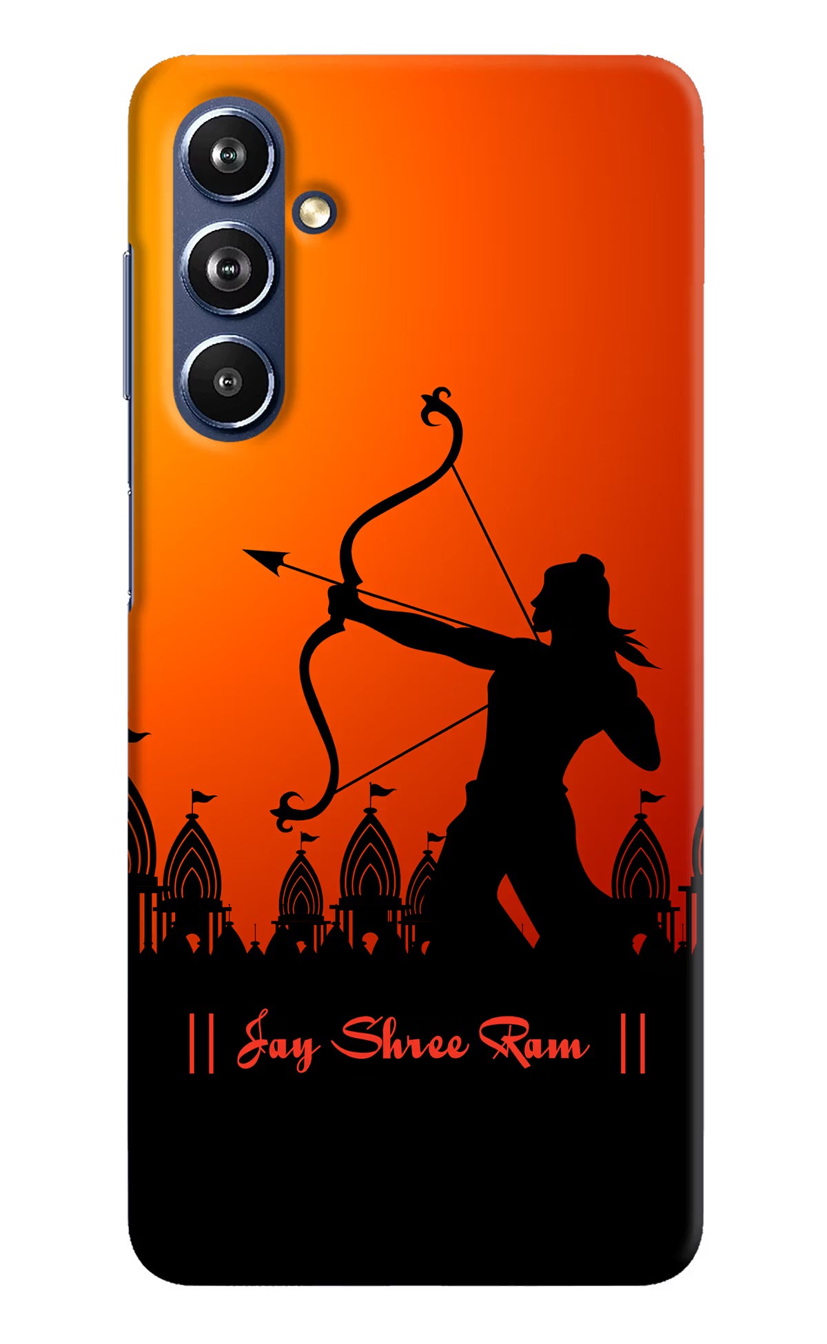 Lord Ram - 4 Samsung F54 5G Hard Case Back Cover by Casekaro