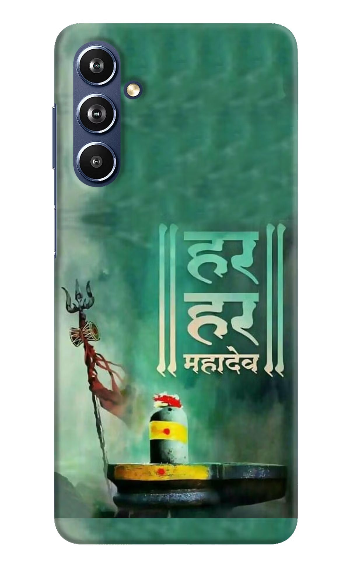 Har Har Mahadev Shivling Samsung F54 5G Hard Case Back Cover by Casekaro