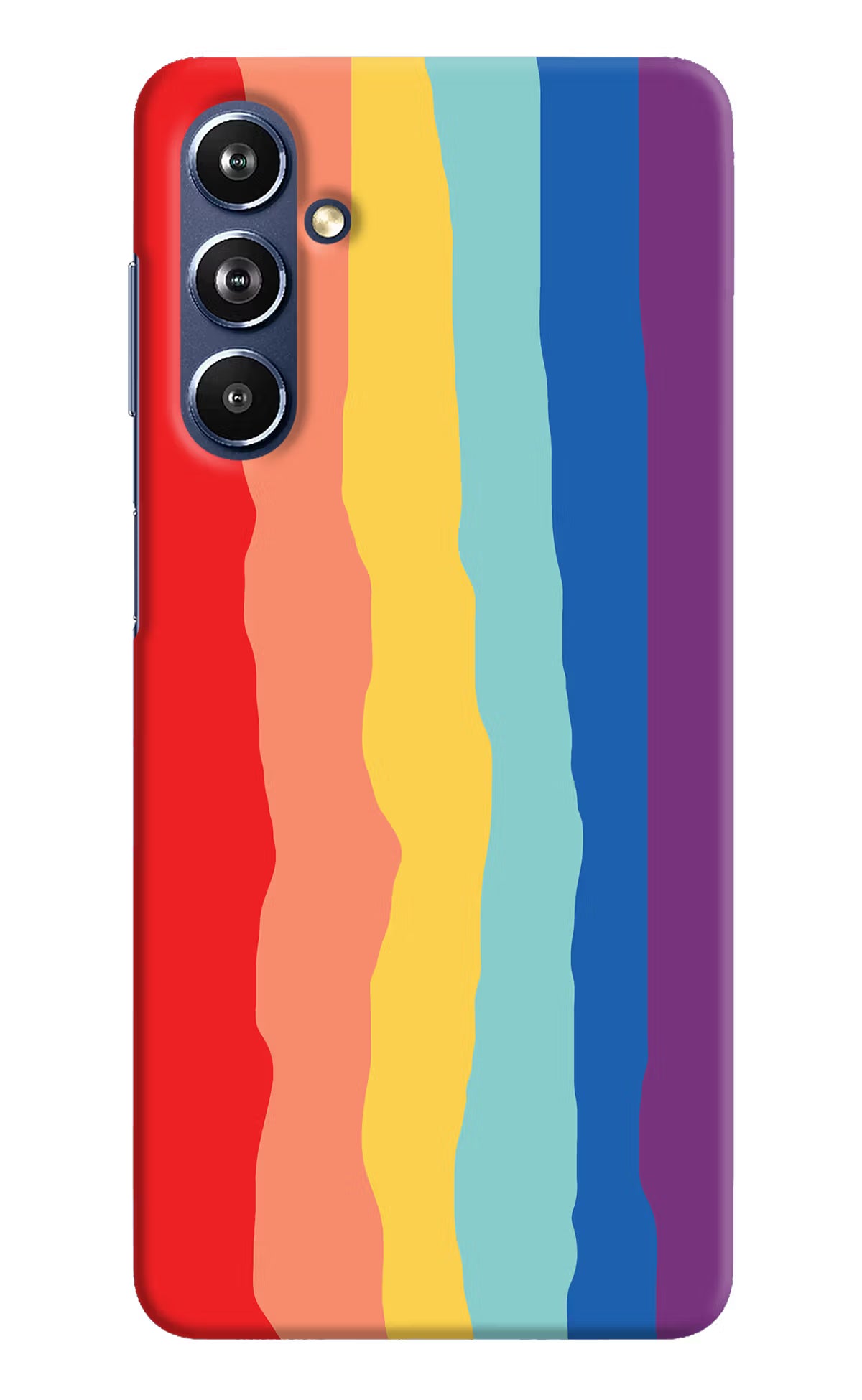 Rainbow Samsung F54 5G Hard Case Back Cover by Casekaro