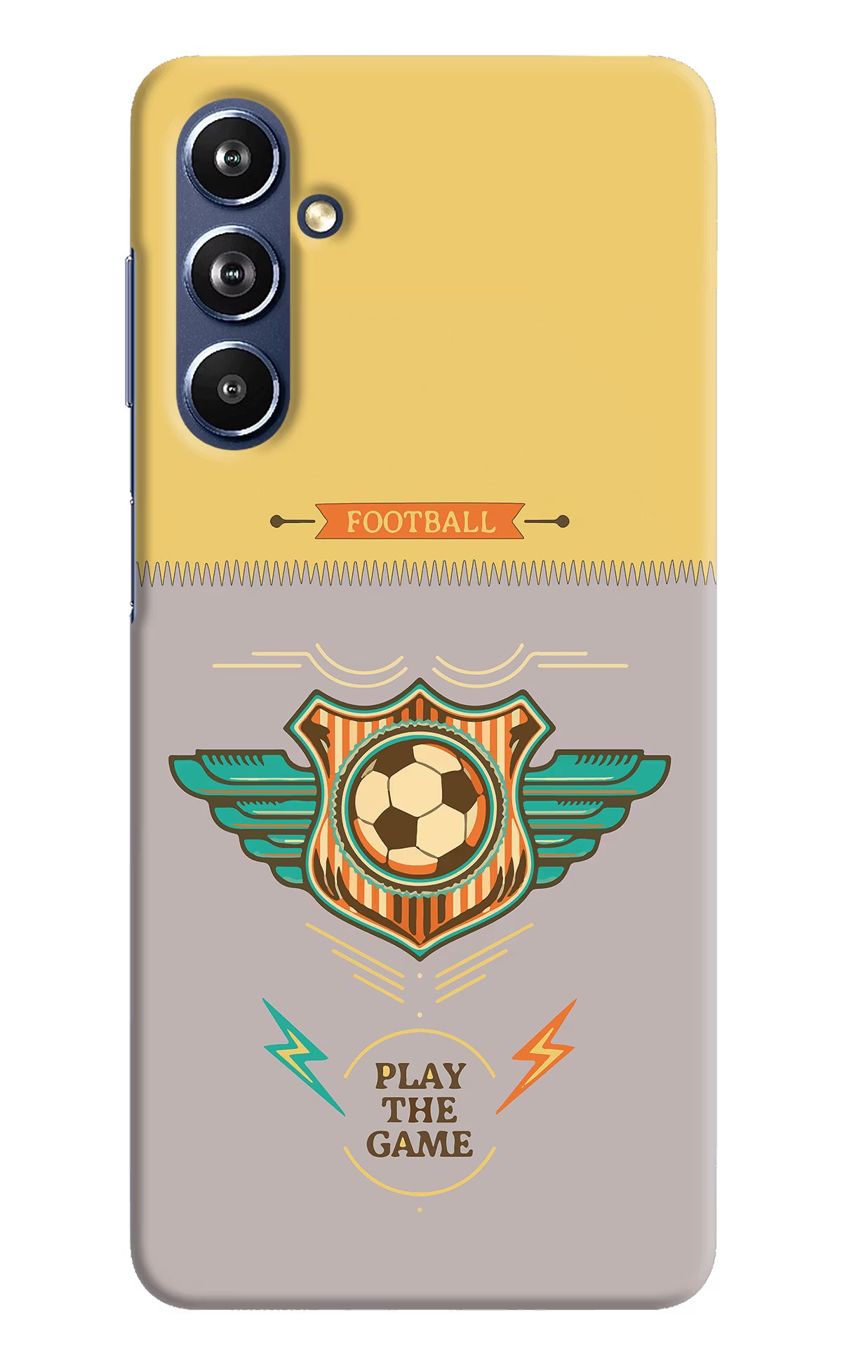 Football Samsung F54 5G Hard Case Back Cover by Casekaro